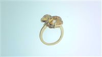 Ringe Sommer Dame Anello Con Pietra in Gelbgold Quarzo CIT D UT/Z - CIT D UT/Z